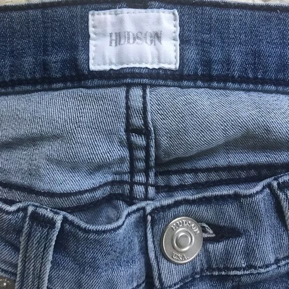 Hudson Krista Super Skinny Ripped Jeans - Picture 11 of 15